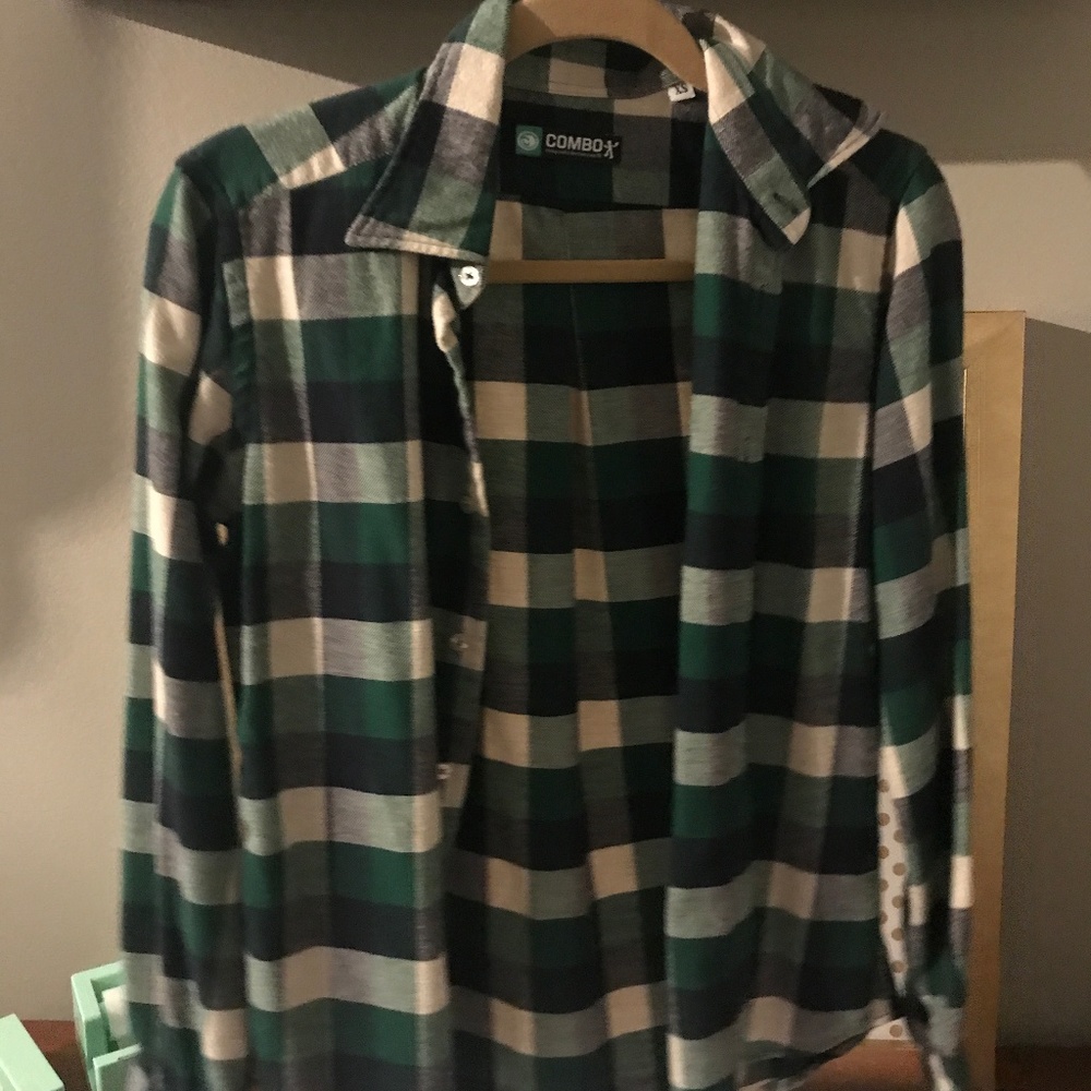 COMBO Button Down Flannel